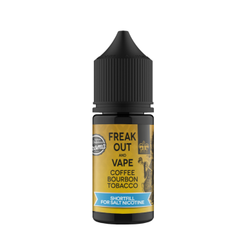 Koncentrat Freak Out And Vape Coffee Bourbon Tobacco  10ml 0mg