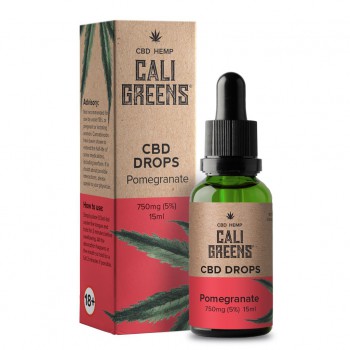 Cali Greens Cbd Oral Drops (Pomegranate) 15ml