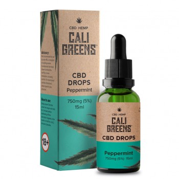 Cali Greens Cbd Oral Drops (Peppermint) 15ml